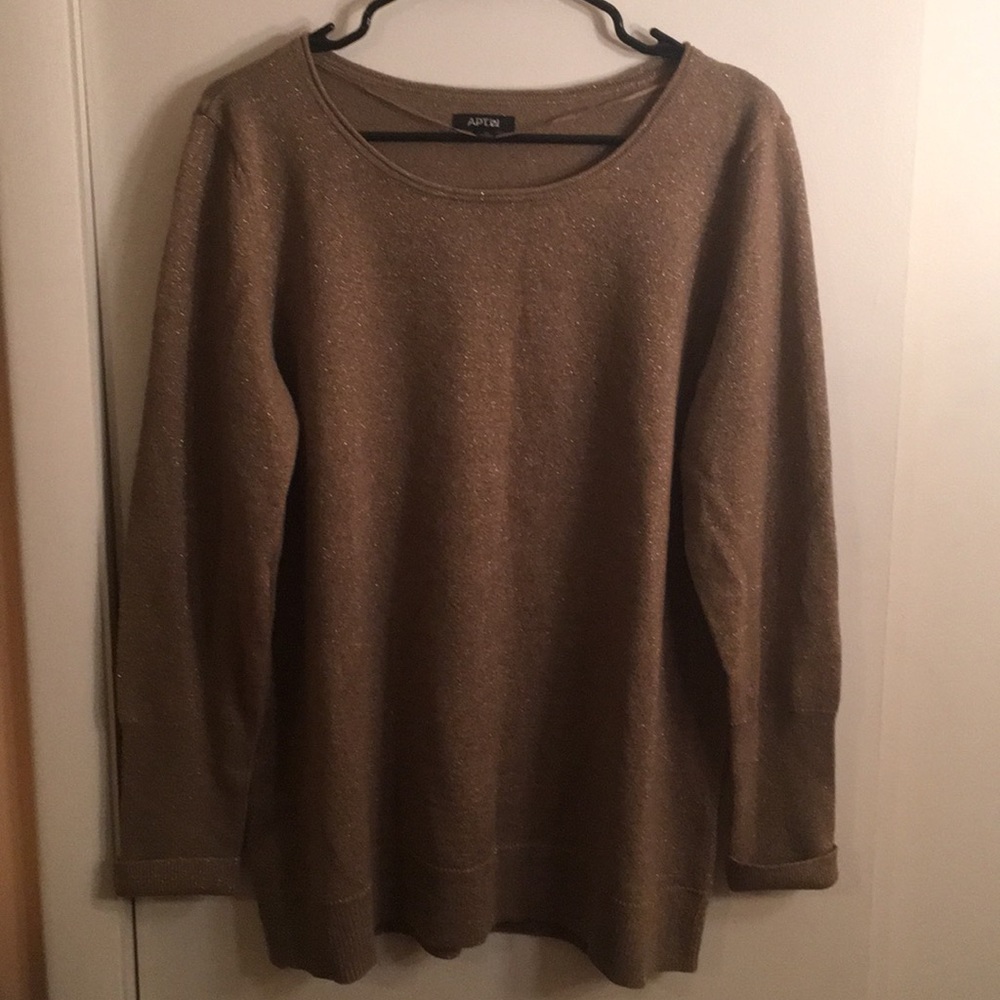 Gold sweater